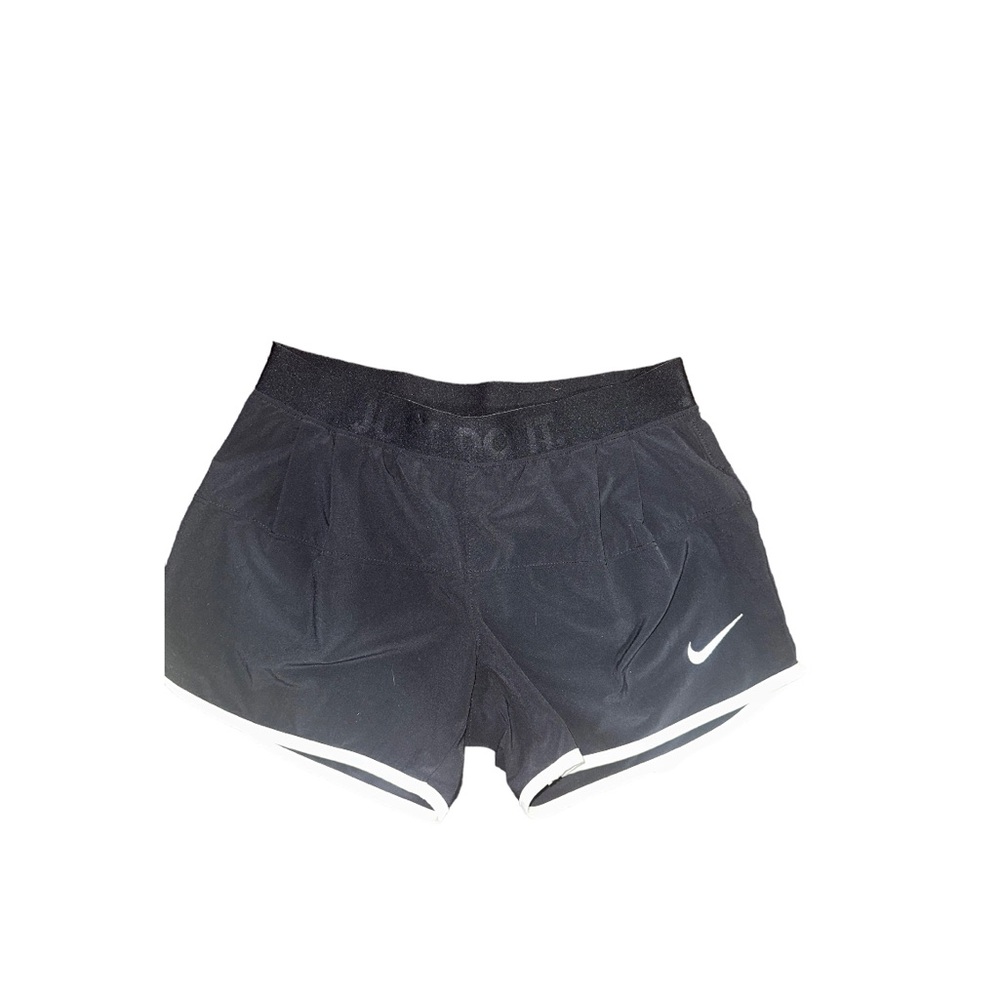 Womens NIKE DRI FIT  shorts w panty XS running workout training sports athletic
